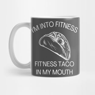 Funny Fitness Taco Mug